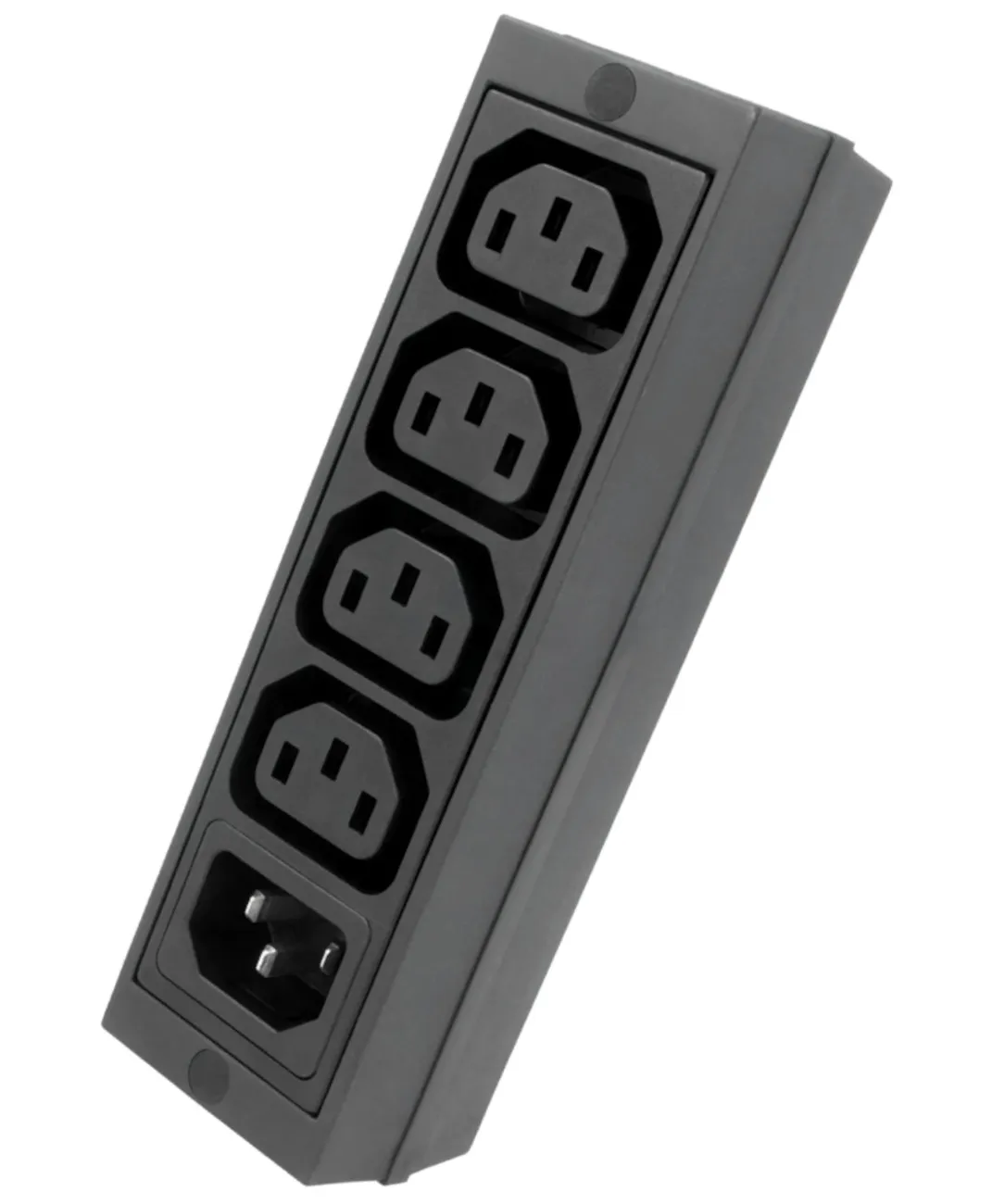 [136255] SCHURTER IEC C14/C13 1-4 Fordelerbox Kompakt