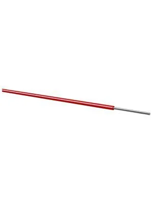 [136298] Monteringstråd 0,5mm² 1m. RØD