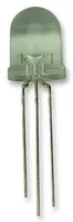 [136332] KINGBRIGHT diffus Lysdiode 10 mm, 2-farvet rød/grøn - 3pin