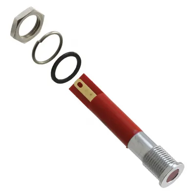 [136373] LED-signallys Rød 207...253 VAC Hul: 8mm.
