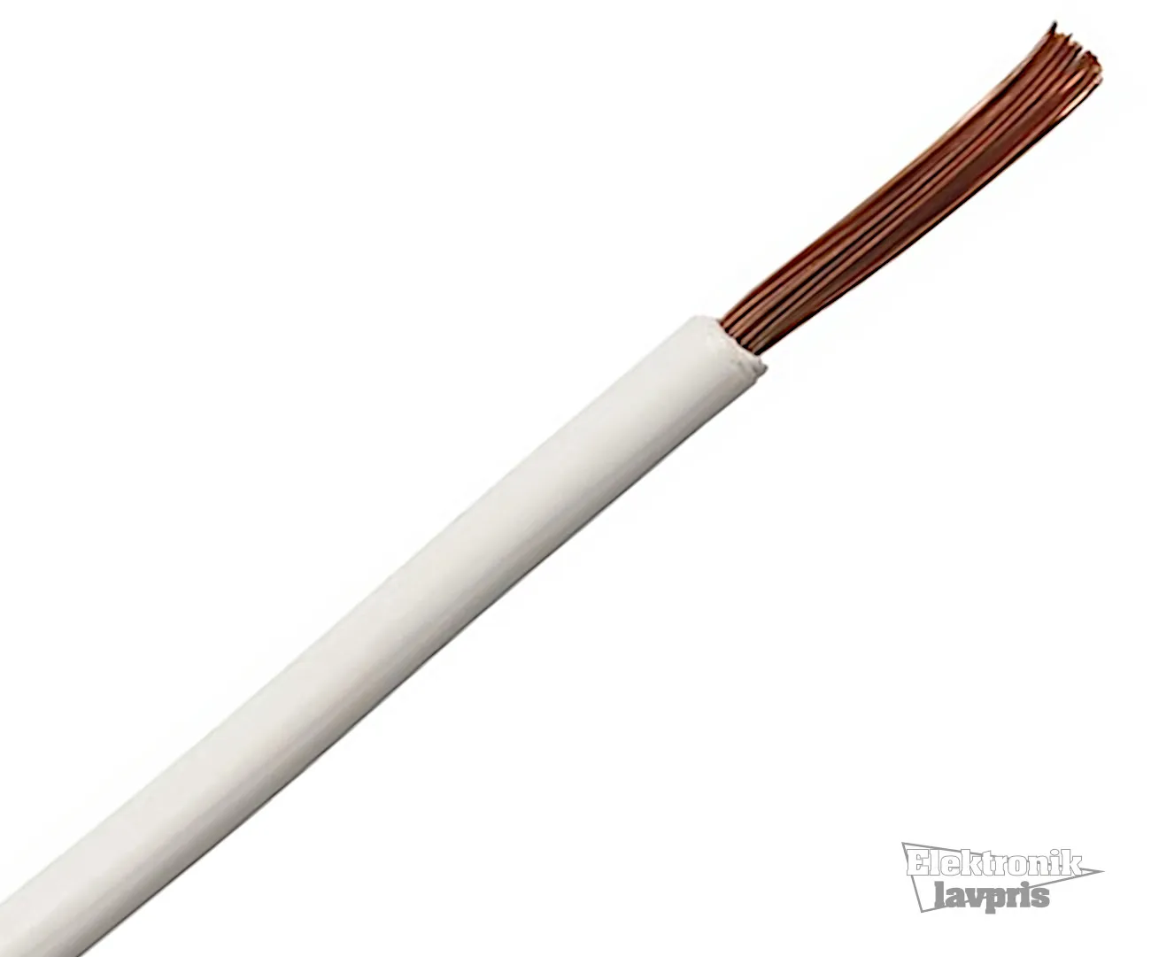 [136547] PVC-ledning H07V-K 4mm² Hvid
