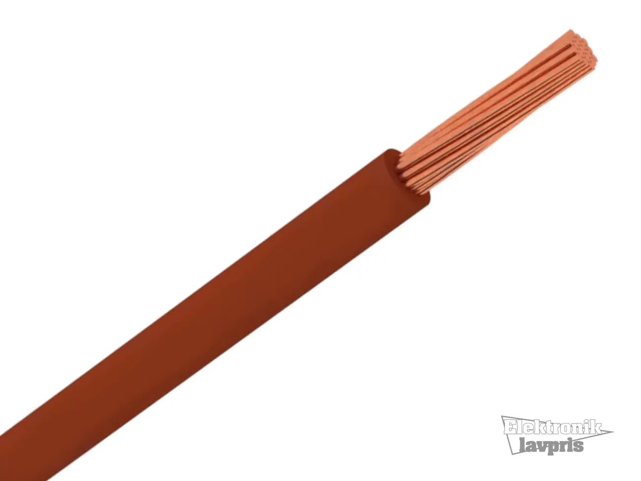 [136582] PVC-Ledning, H07V-K, 2,5mm², brun