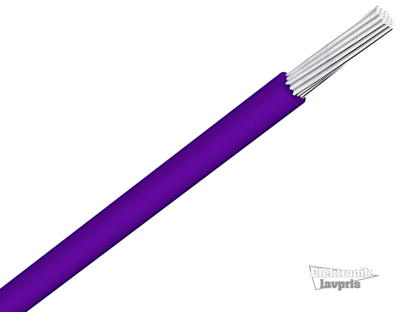 [136646] Wire LIY-V, 0,14mm², violet, 1m