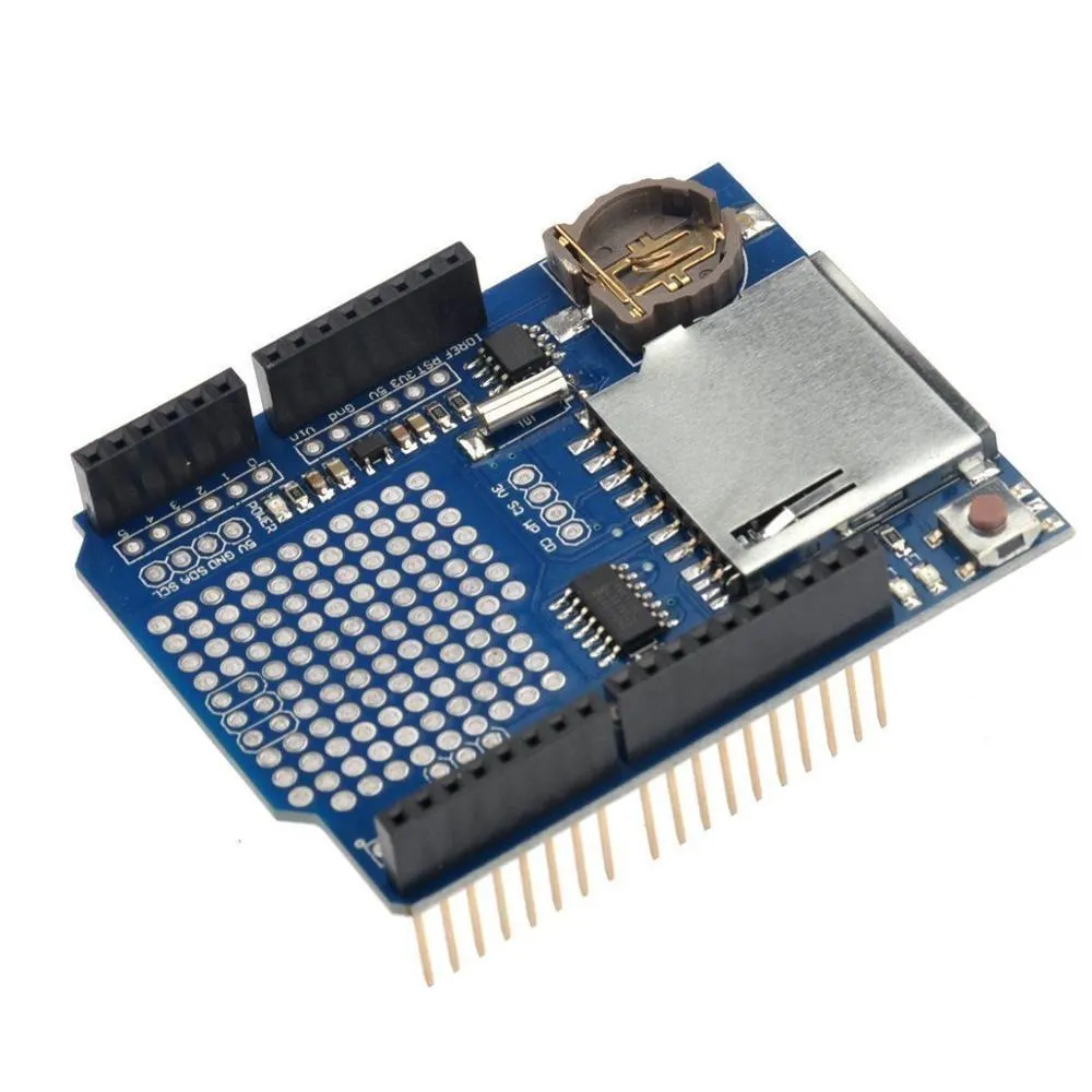 [134334] Data logging shield for Arduino - Færdigsamlet
