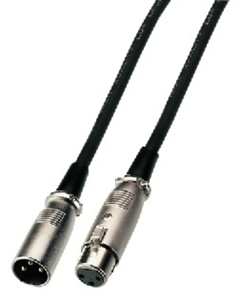 [134661] XLR han - XLR hun, højttalerkabel, 10m