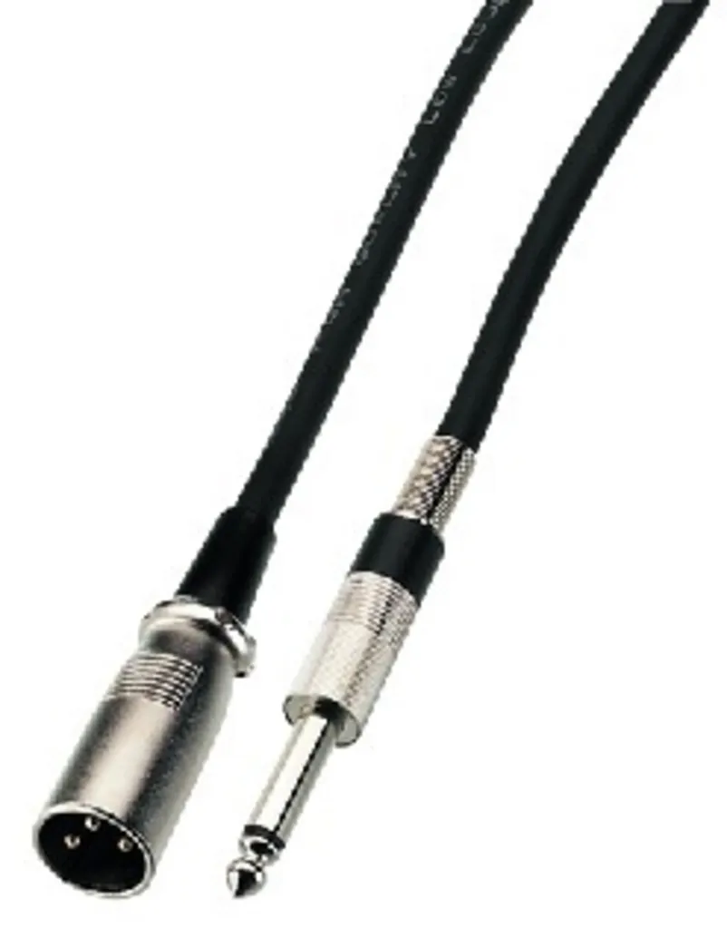 [134662] Højttalerkabel XLR-han/jack han 10m. 2x1,5mm