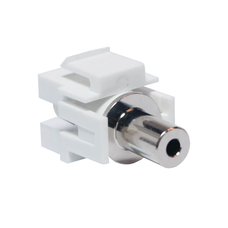 [134928] Keystone In-Line Coupler Stereo Jack 3.5mm female > Stereo Jack 3.5mm female