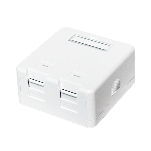 [134944] Keystone Surface Mounted Box 2 port UTP, white LogiLink®