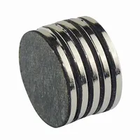 [135081] Neodymium magnetsæt, 5 stk. Ø19 x 1,5mm. SELVKLÆBENDE