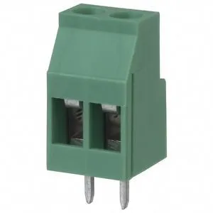 [135290] Terminal Block 10A 300V 2-Pole Green PHOENIX