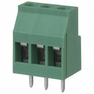 [135292] Terminal Block 10A 300V 3-Pole Green PHOENIX