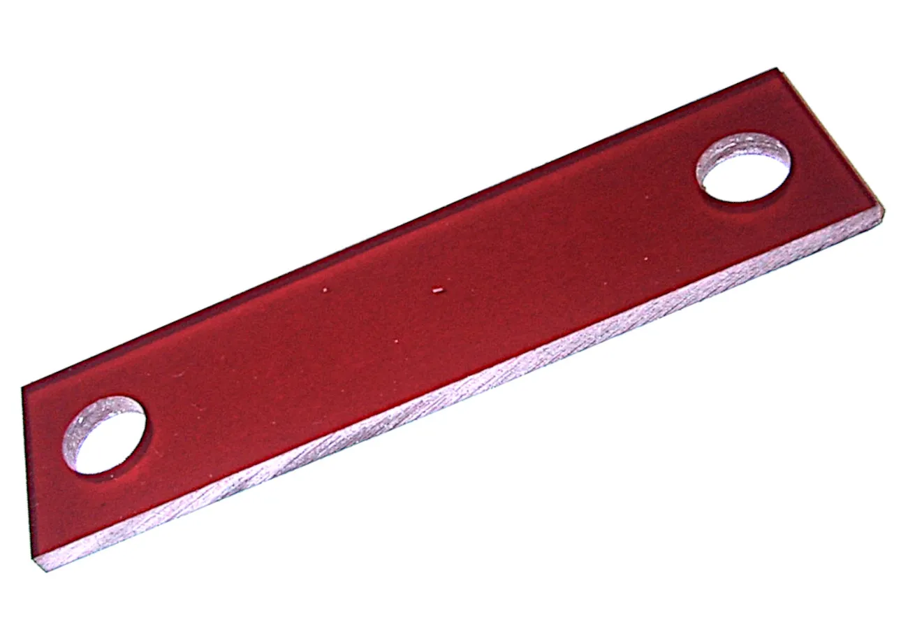 [109329] Filter Glass, 76x20mm, RØD