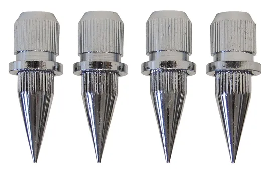 [109400] DYNAVOX Højttalerspikes 4 stk., chrom, 25-30mm