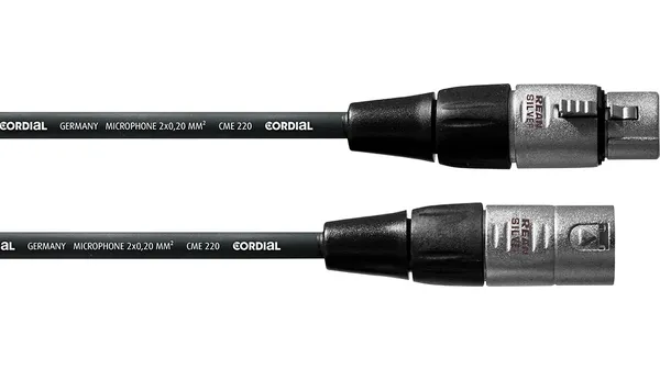 [131896] Mikrofonkabel XLR-XLR, FM 1.5 meter