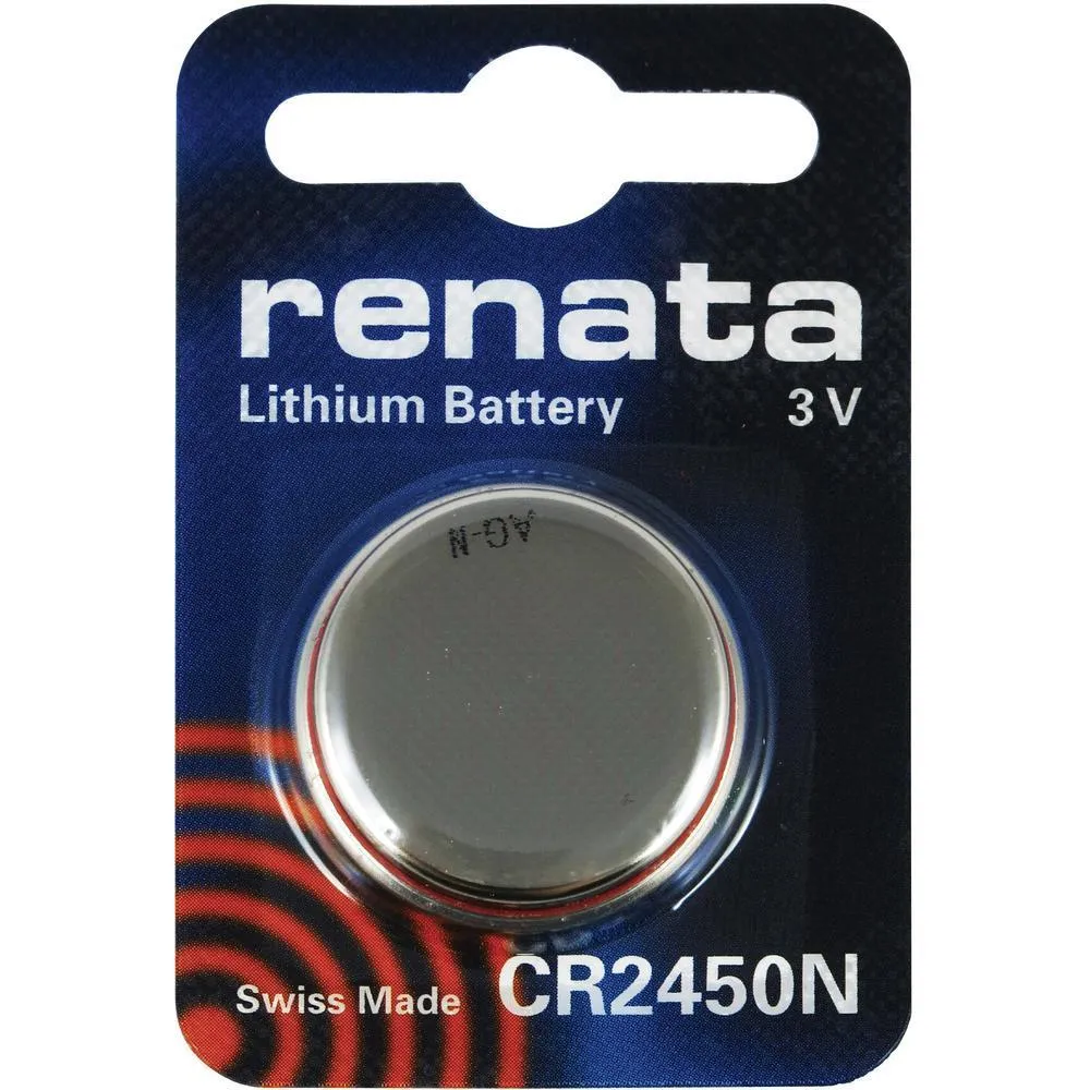 [131898] Lithium knapbatteri 24,5x5mm. 3V, 540mAh