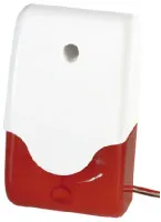 [131928] Sound + Strobe 12V/100dB Rød