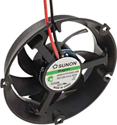 [132325] Fan 12V V 7,6m³/h 13,1dBA 48,9x10,6mm