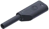 [132895] HIRSCHMANN - PLUG, 2MM, SAFETY, GREY