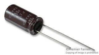 [133175] El-Capacitor 1µF/350V-P5-10x12,5mm.