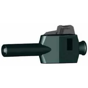 [133505] Quick-mount Sikkerhedslaboratoriekontakt ø 4 mm Sort