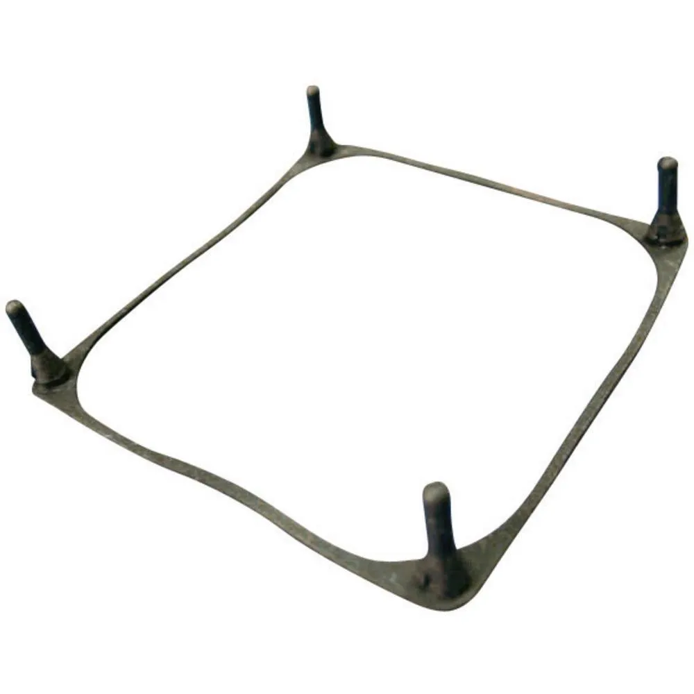 [133938] Ventilatormontering Richco Gummi Sort 120mm