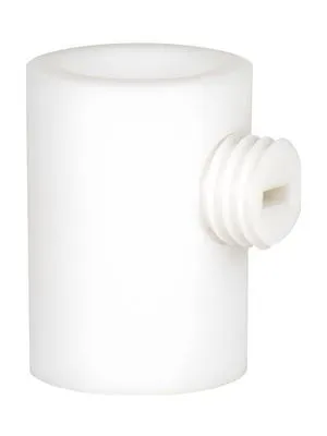 [146724] Kabelaflastning M10 8x12mm Hvid, Bailey