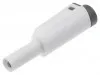 [146774] Sikkerhedsbanan stik Han 4mm stabelbarPJP Hvid