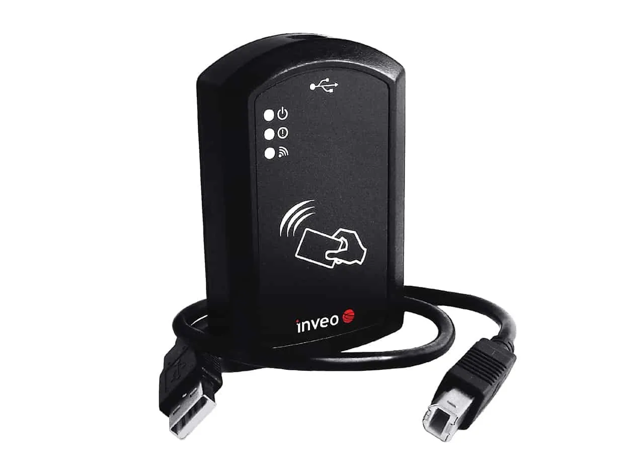 Desktop RFID USB tag reader til Unique EM4100 EM4102 | B2C