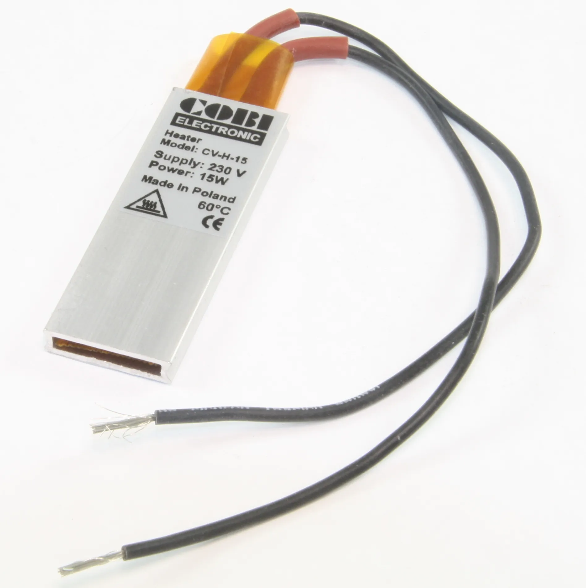 [146931] Heater 15W self-adhesive 230V 230VAC 21x60x5mm