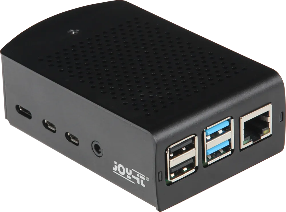 [147175] Kabinet i aluminium til Raspberry Pi 4 B, Sort