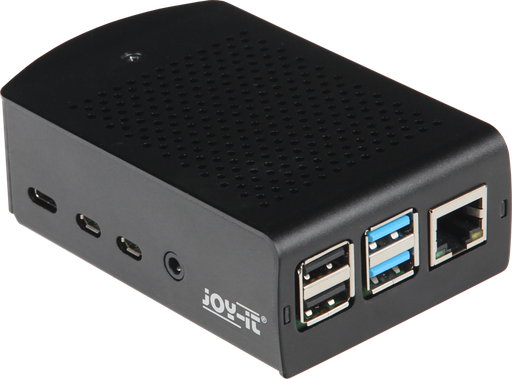 [147175] Kabinet i aluminium til Raspberry Pi 4 B, Sort