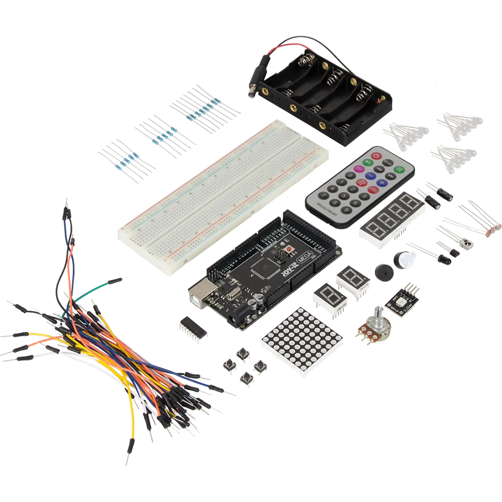 [147230] Starter kit til Arduino med 20 konstruktioner
