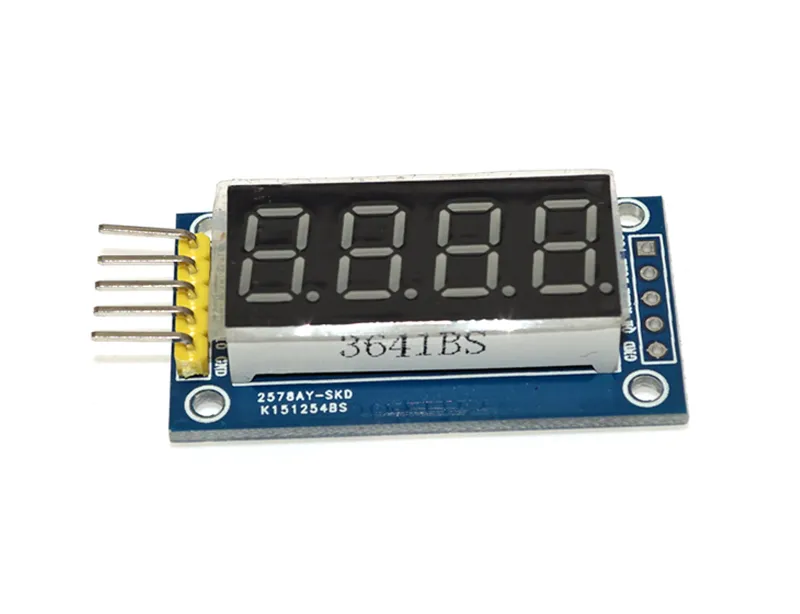 [147748] TM1637 LED Display 4 Bits Digital Tube With Clock Display Module For Arduino