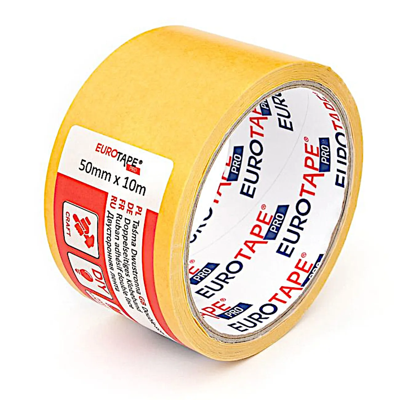 [147827] Dobbeltklæbende tape 50 mm. x 10 m.