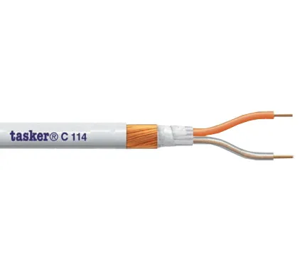 [147914] Mikrofonkabel HVID 2 x 0.25 mm² (Ø=6.0mm.)