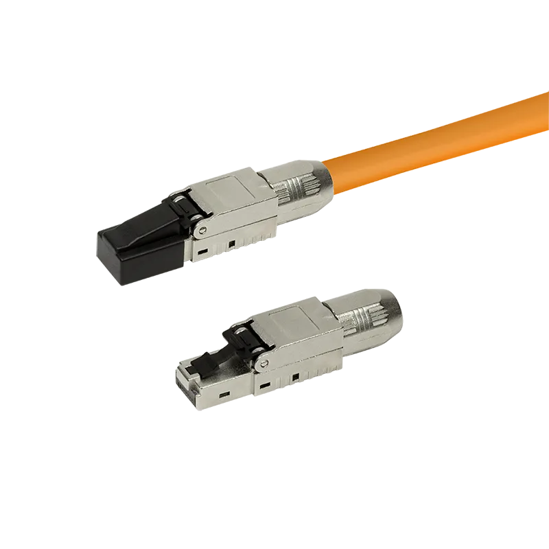 [147977] Værktøjsfrit Cat6A STP RJ45 netværkskonnektor
