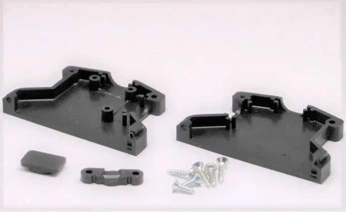 [148379] D-Sub-Hood 37-Pole Straight Entry SORT