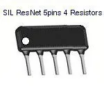 [148398] SIL-Resistor 4R/5P 22K 2%