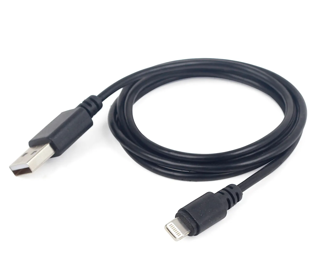 [148825] Apple Lightning > USB-A kabel, 2 meter, sort