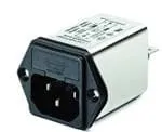 [148885] Apparatstik med Filter 10 A 250 VAC, Schaffner