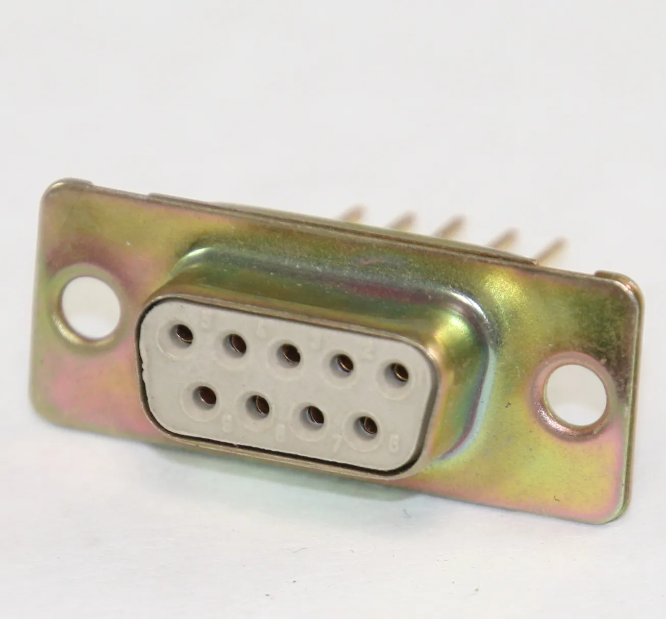 [148972] D-Sub Socket 9-Pole Wire-Wrap Straight