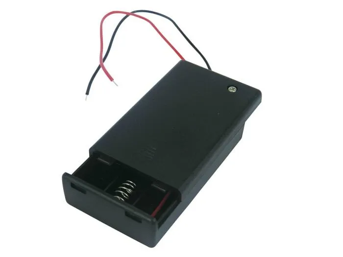 [149371] Batteriholder 3xAAA lukket
