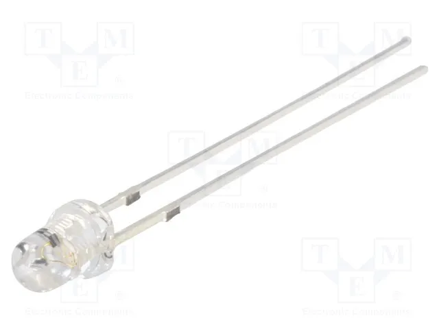 [149438] BLINKENDE LED 330-500mcd 1,5-2,5Hz. 140° 3mm BLÅ