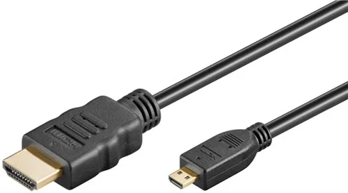 [149445] Micro HDMI til HDMI, 4K/60Hz, 1m