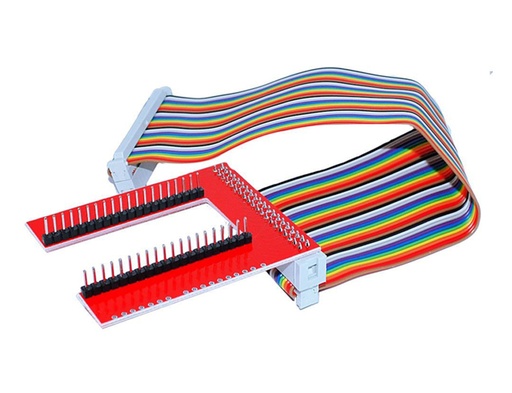 [149586] 3 GPIO extension DIY kits (40P rainbow line + GPIO V2)