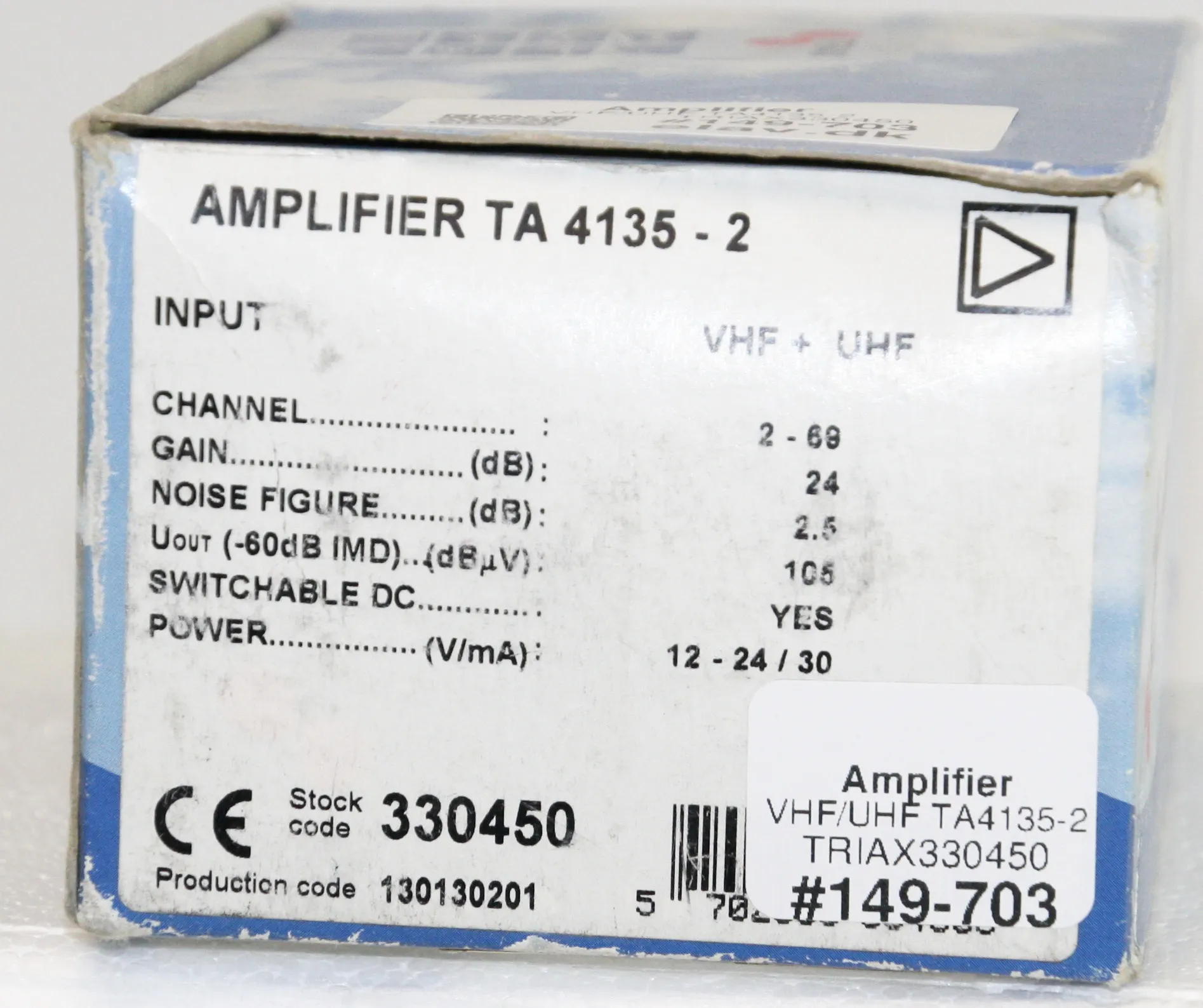 [149703] Amplifier VHF/UHF TA4135-2