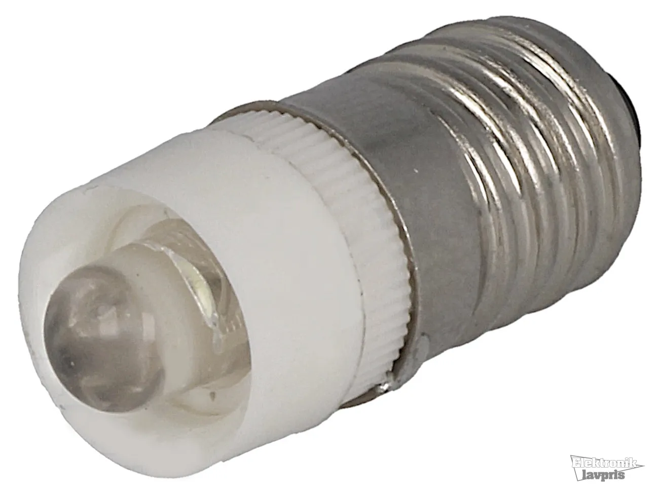 [149811] E10-Lampe 6V Hvid LED Ø=10x24mm.