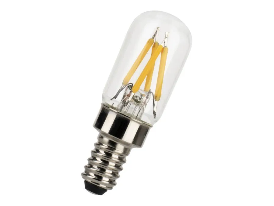 [149957] T20 Filament LED pære - 240V 2,5W klar, Dæmpbar, E12 (2700K)