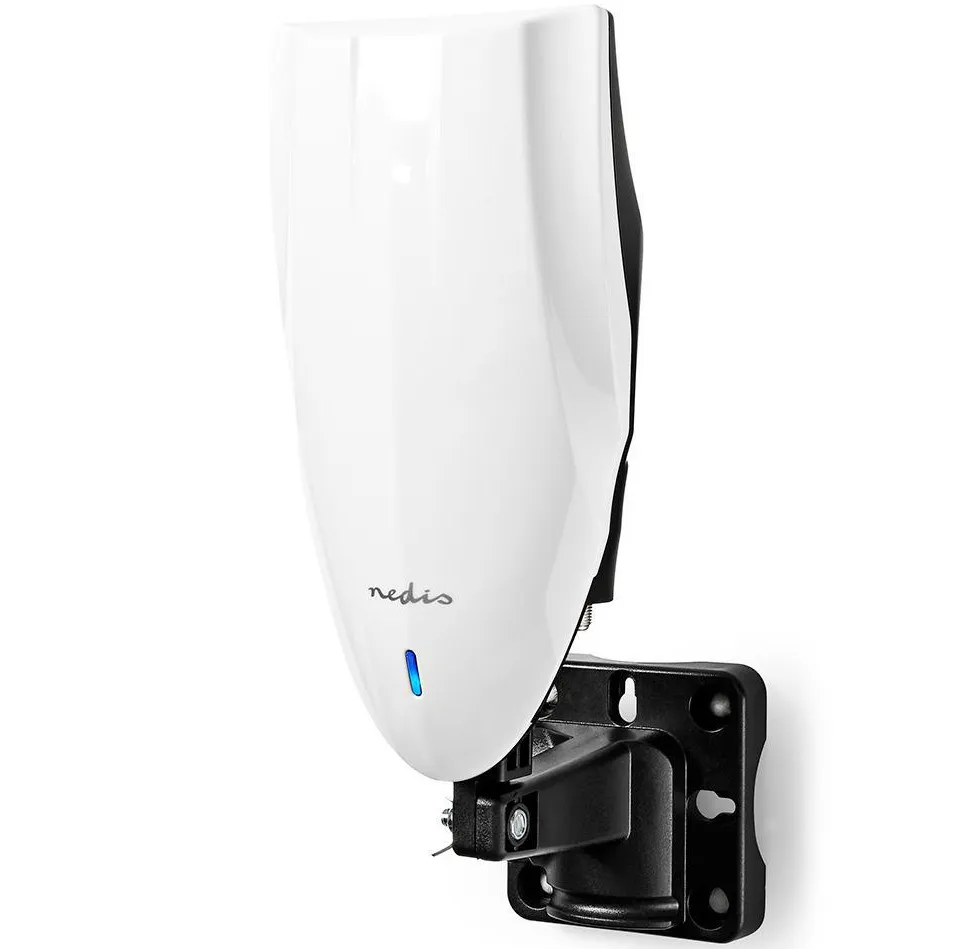 [150014] Aktiv HDTV Antenne | FM / UHF / VHF | Forstærkning: 40 dB | Hvid / Sort