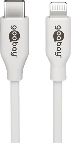 [150047] USB 2.0 kabel - USB-C han til Lightning han, Hvid (2m)